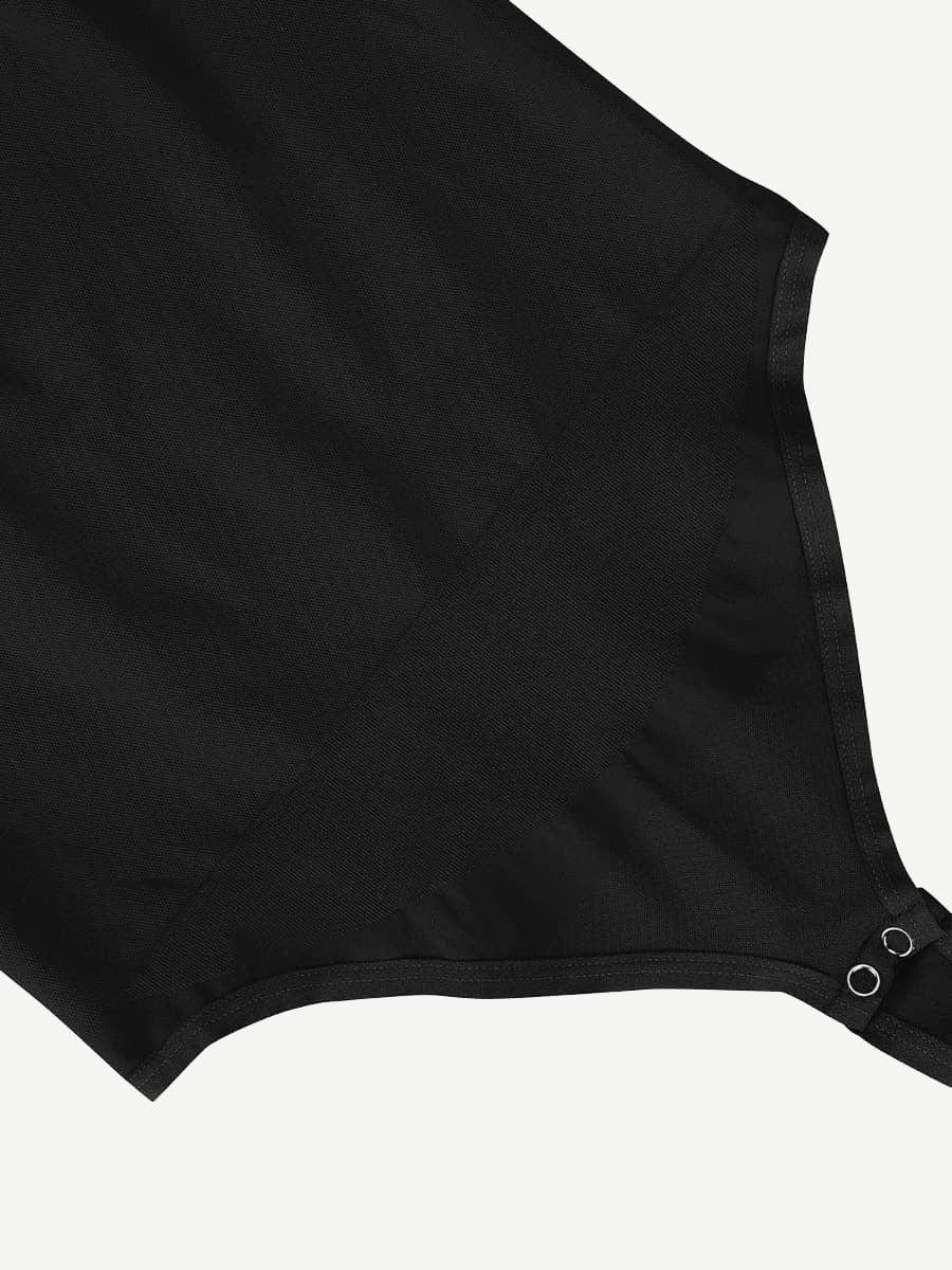 Eco-friendly Seamless Outer Crew Thong Bodysuit