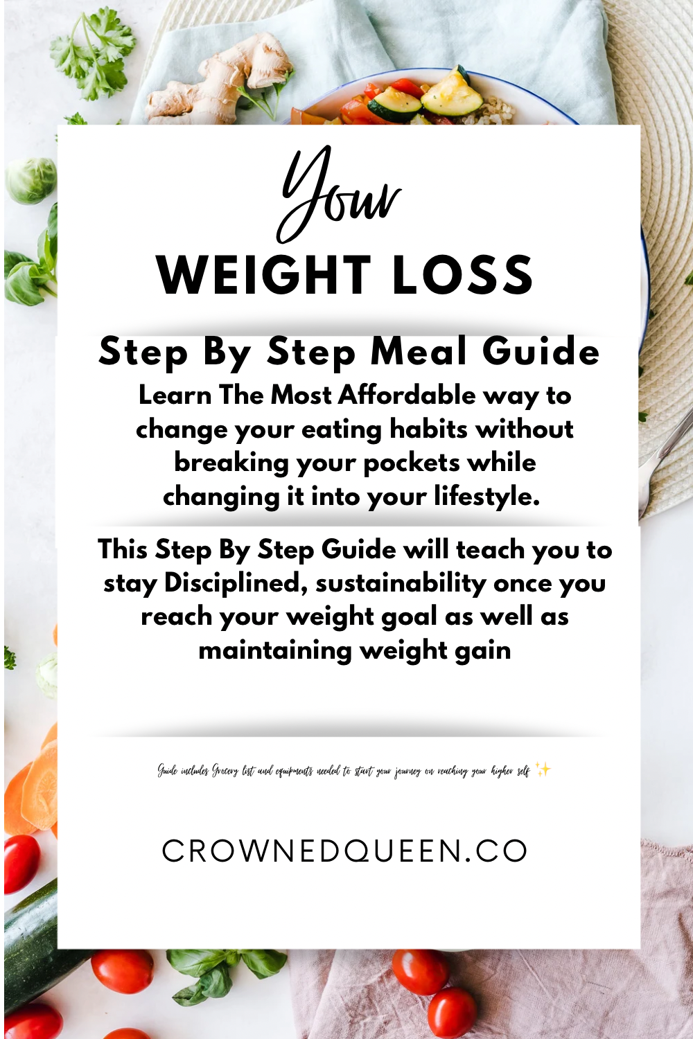 Weight Loss Meal Plan Guide